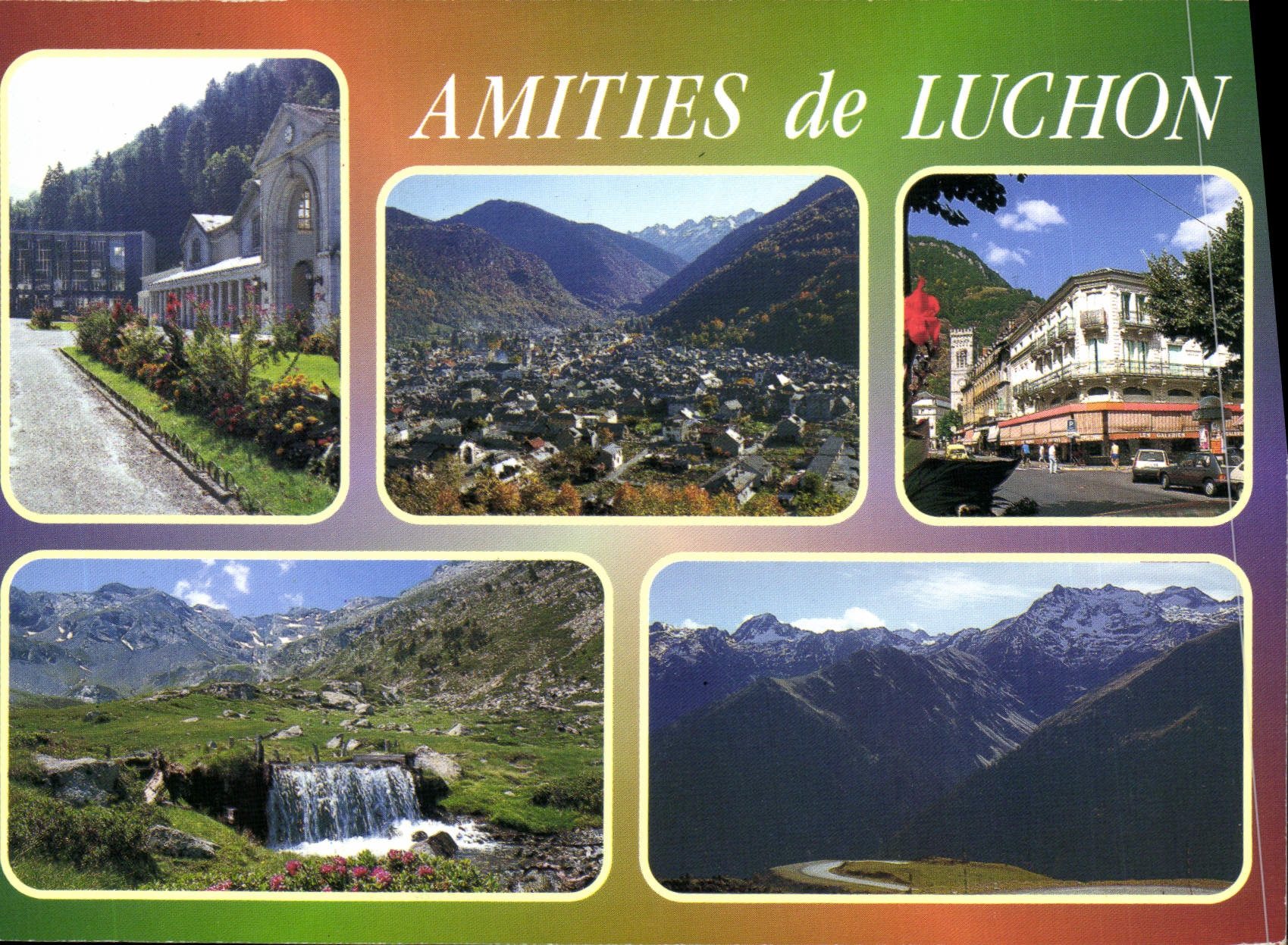 Luchon — Amitiés de Luchon — éditeur inconnu, n° de série non visible