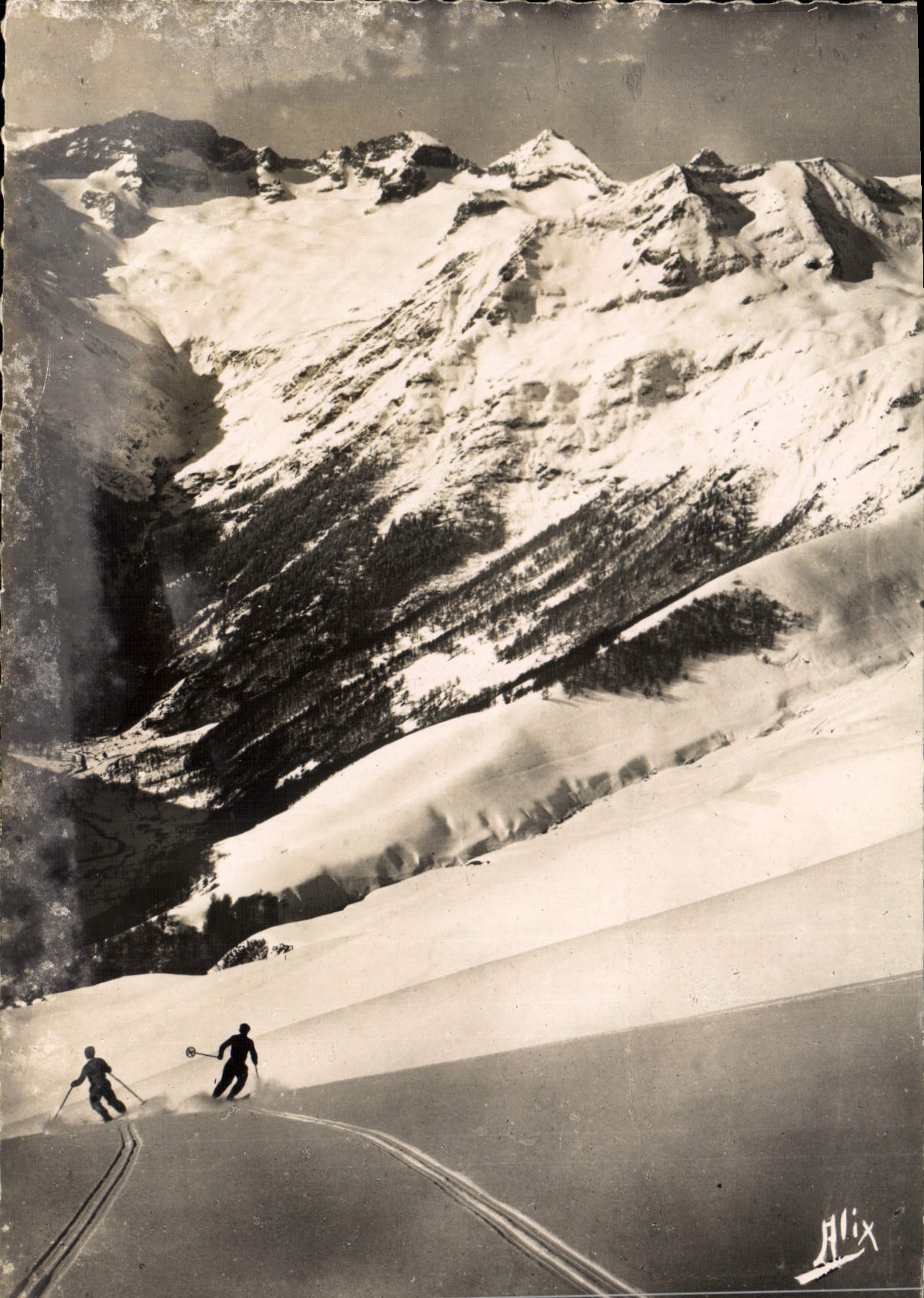 Luchon-Superbagnères — Descente sur la Vallée du Lys — Éditions ALIX