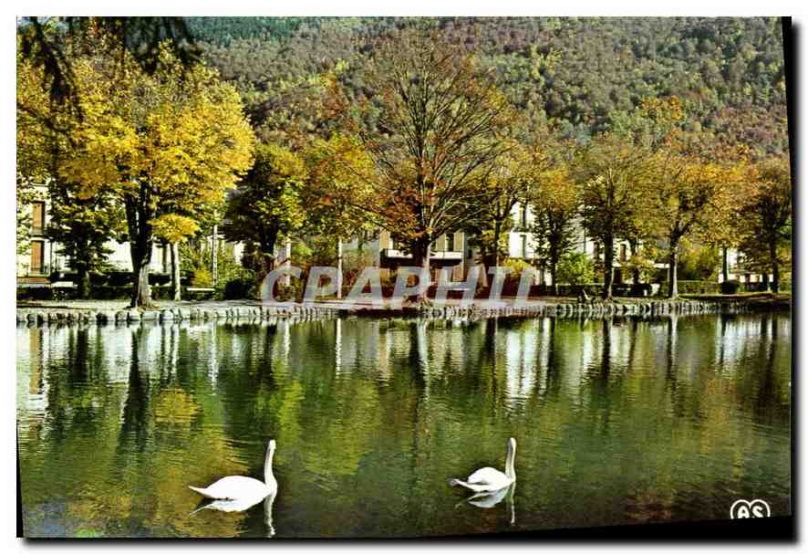 Lac des Quinconces — couleurs d'Automne — AS (Société des Curiosités d'Art et de Tourisme) Procédé 81