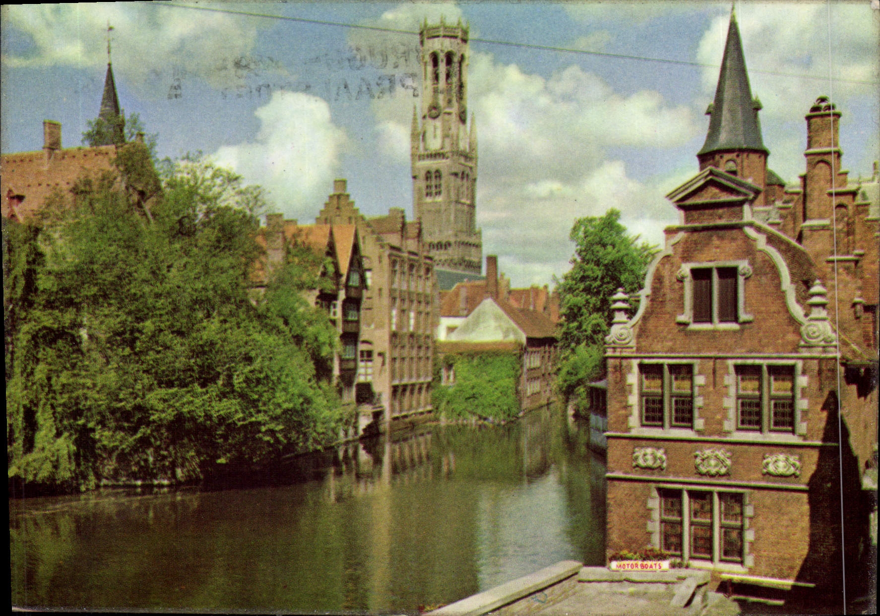 CPM Bruges Quai du Rosaire 