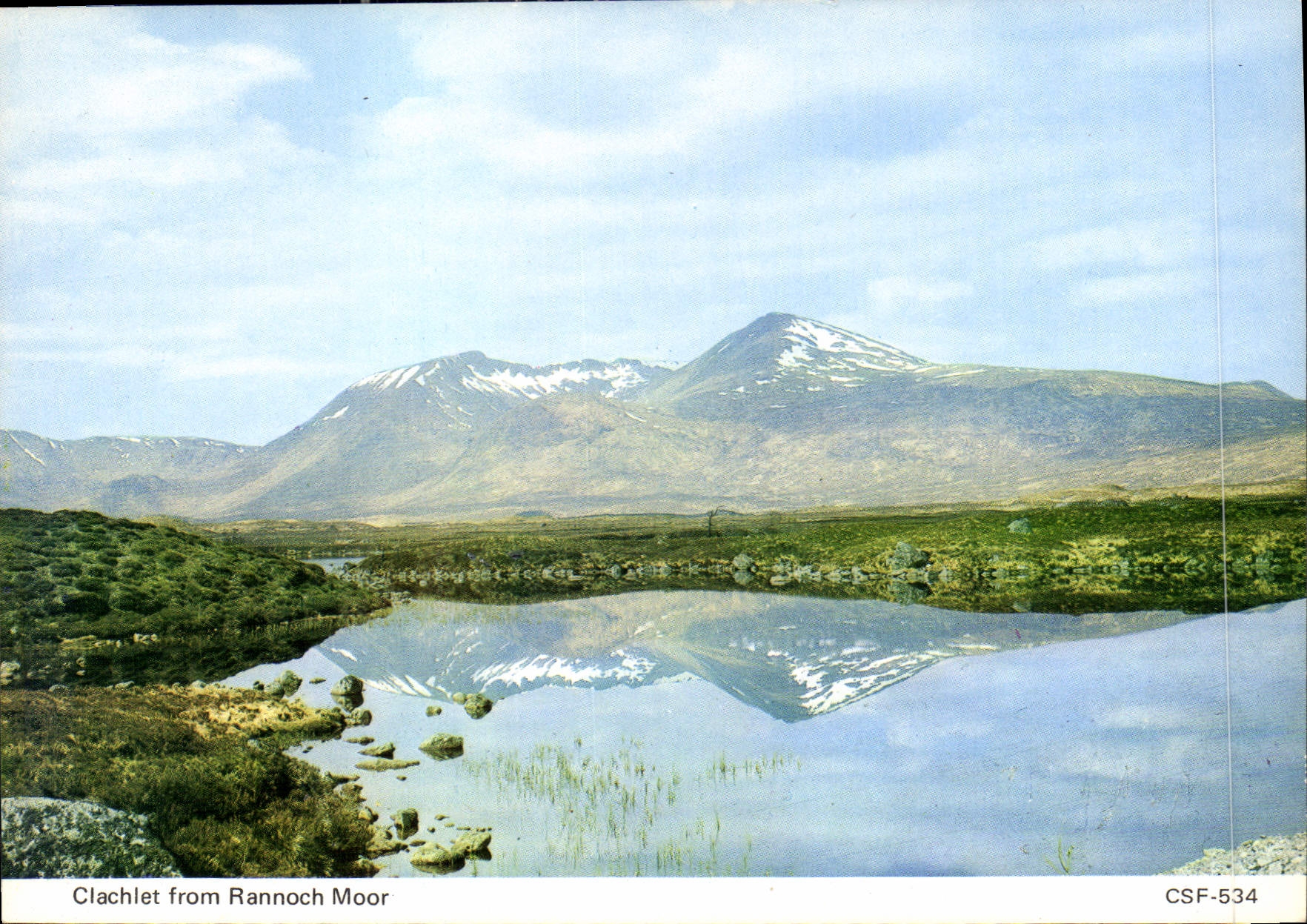 CPM Clachet from Rannoch Moor 