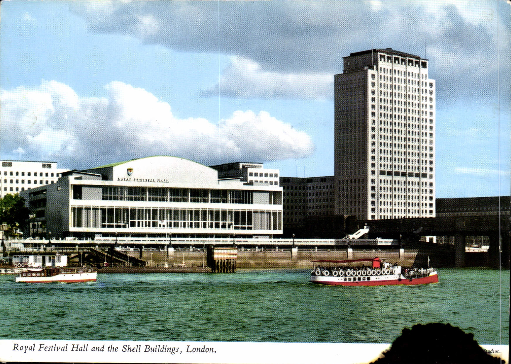 CPM Royal Festival Hall and the Shell Buildings London 