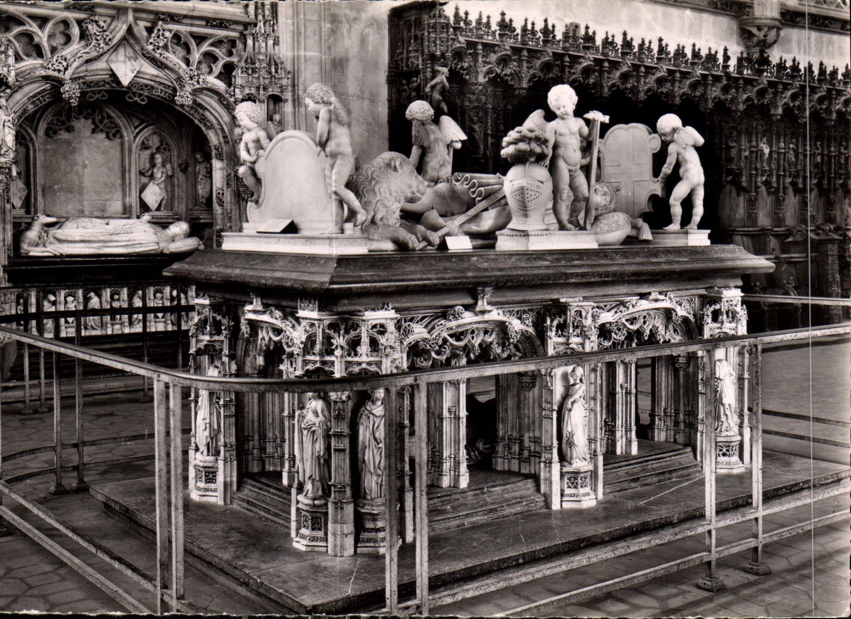 Bourg (Ain) — Église de Brou — Le Tombeau de Philibert Le Beau — Tirages Modernes