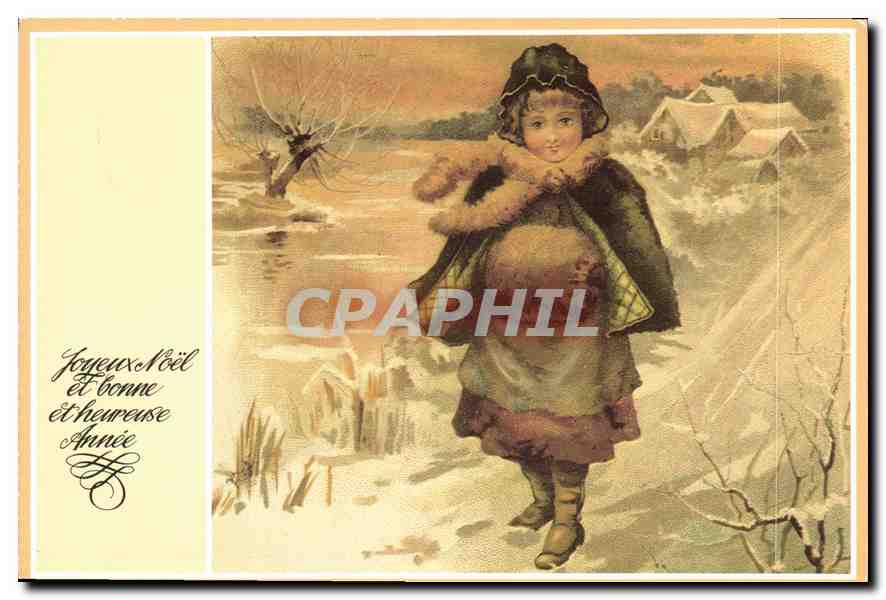 CPM Joyeux Noel et bonne et heureuse Annee 