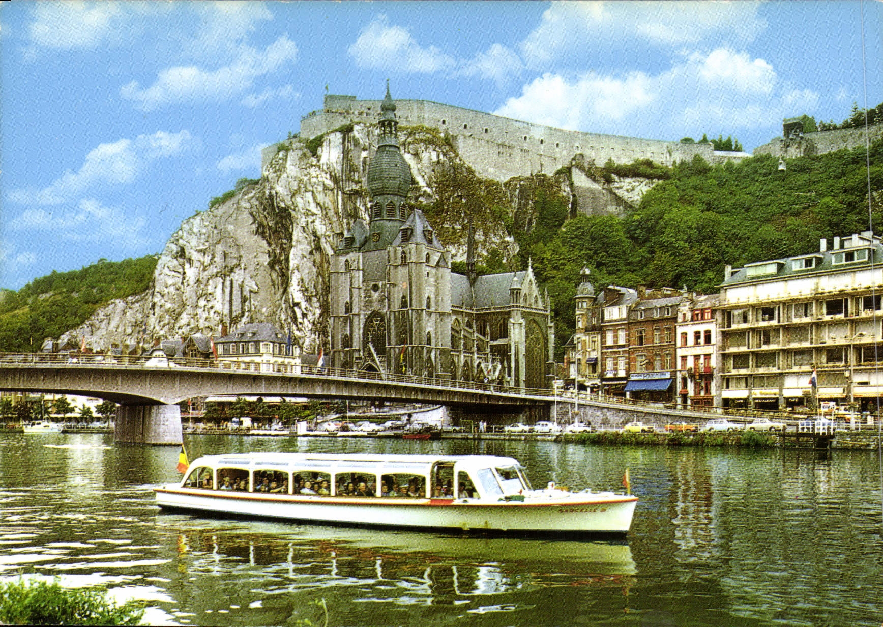 CPM Bateau Sarcelle III Dinant Pont Collegiale Citadelle 