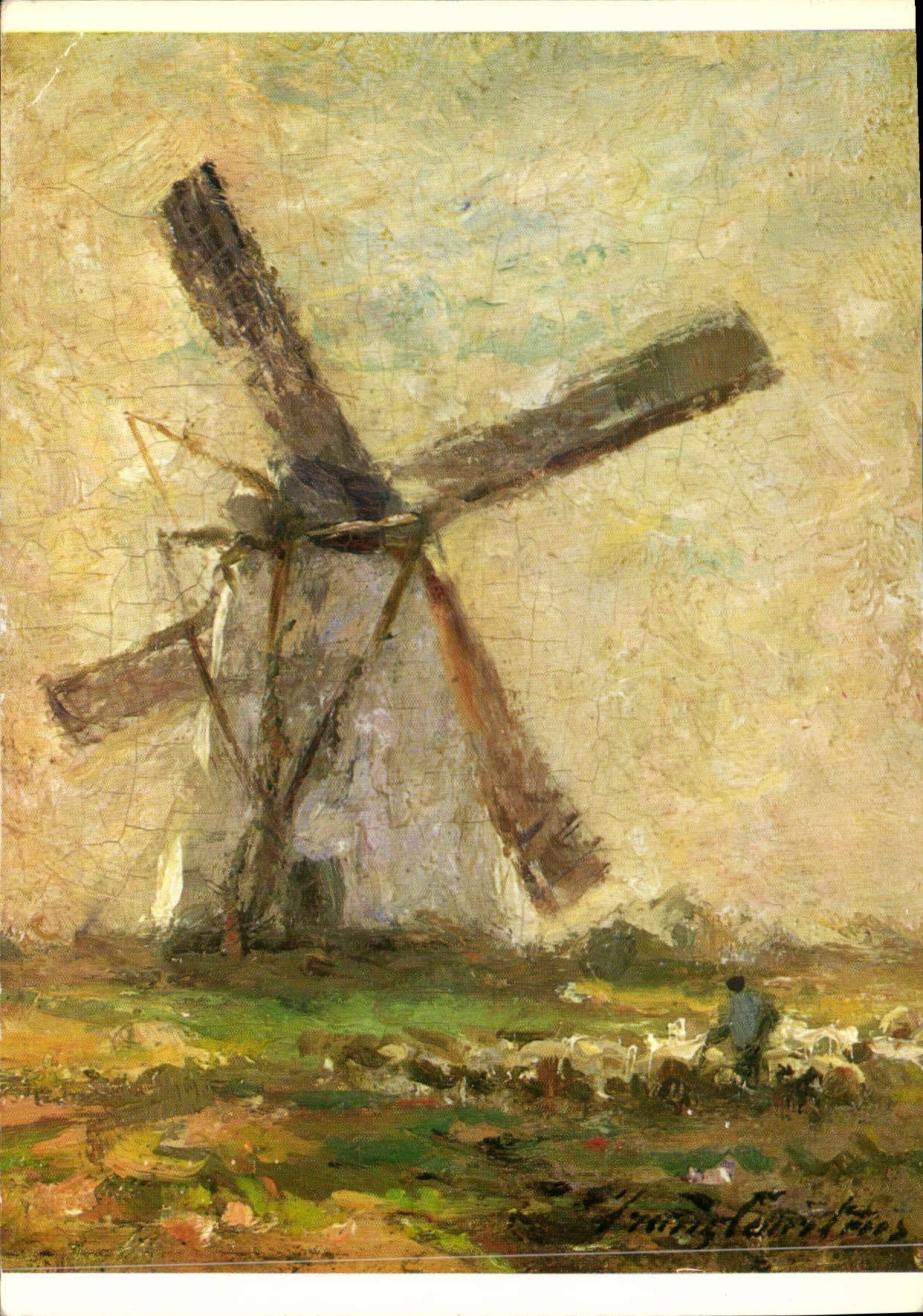 CPM Franz Courtens Le Moulin Hotel Amigo Bruxelles 