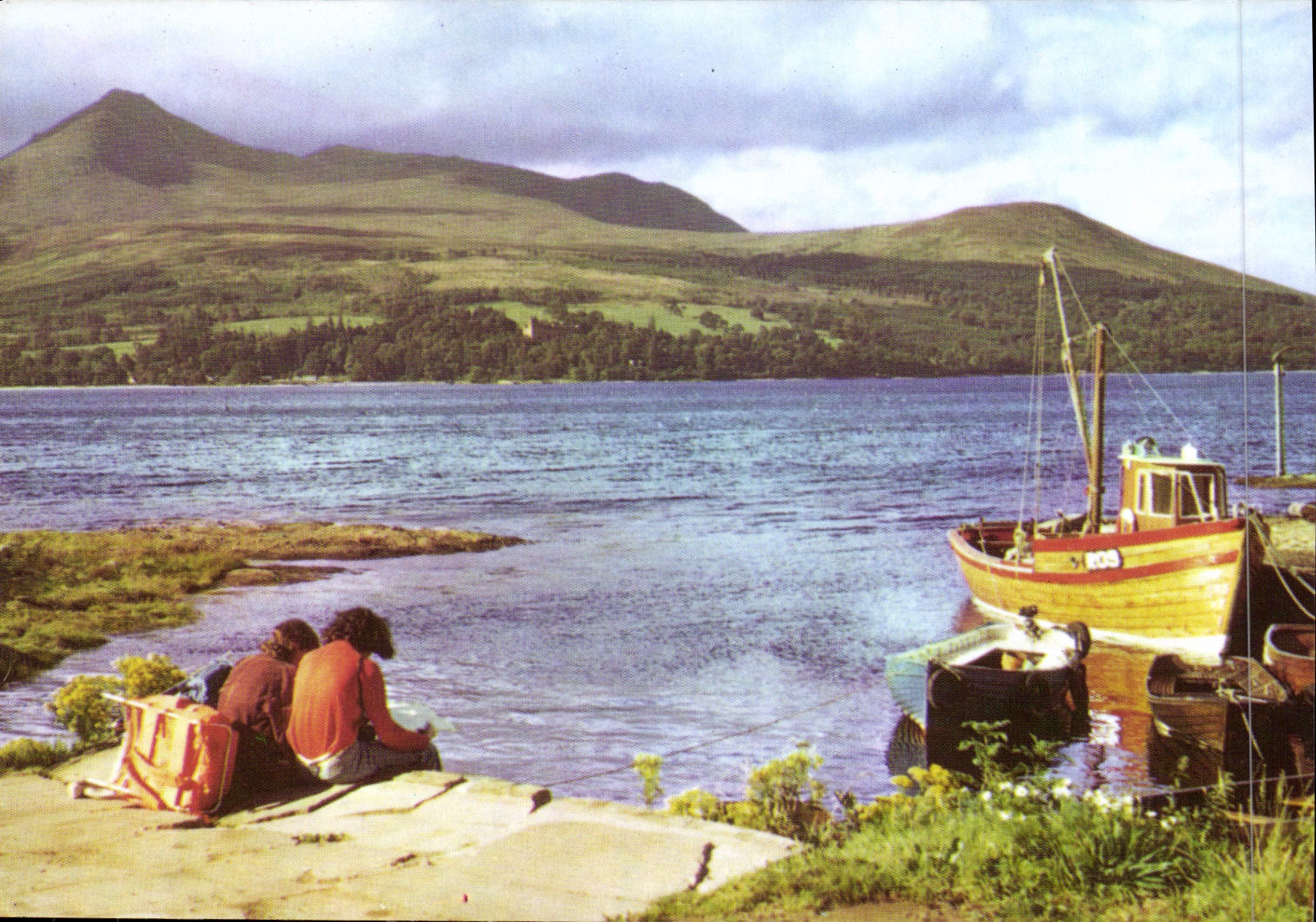 CPM Goat Fell across Brodick Bay Isle of Arran 