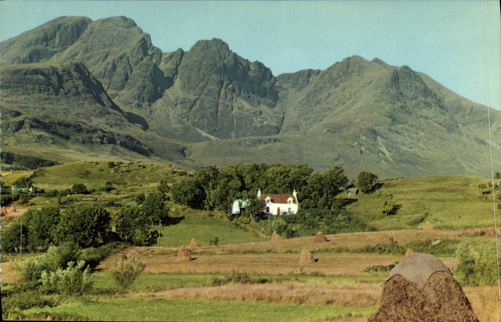 CPM The Cuillin Hills showing Blaven from Torrin Isle of Skye 