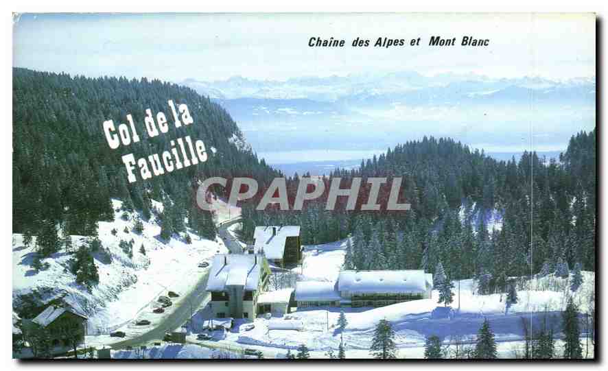 Col de la Faucille — Vue panoramique — Édition Cellard