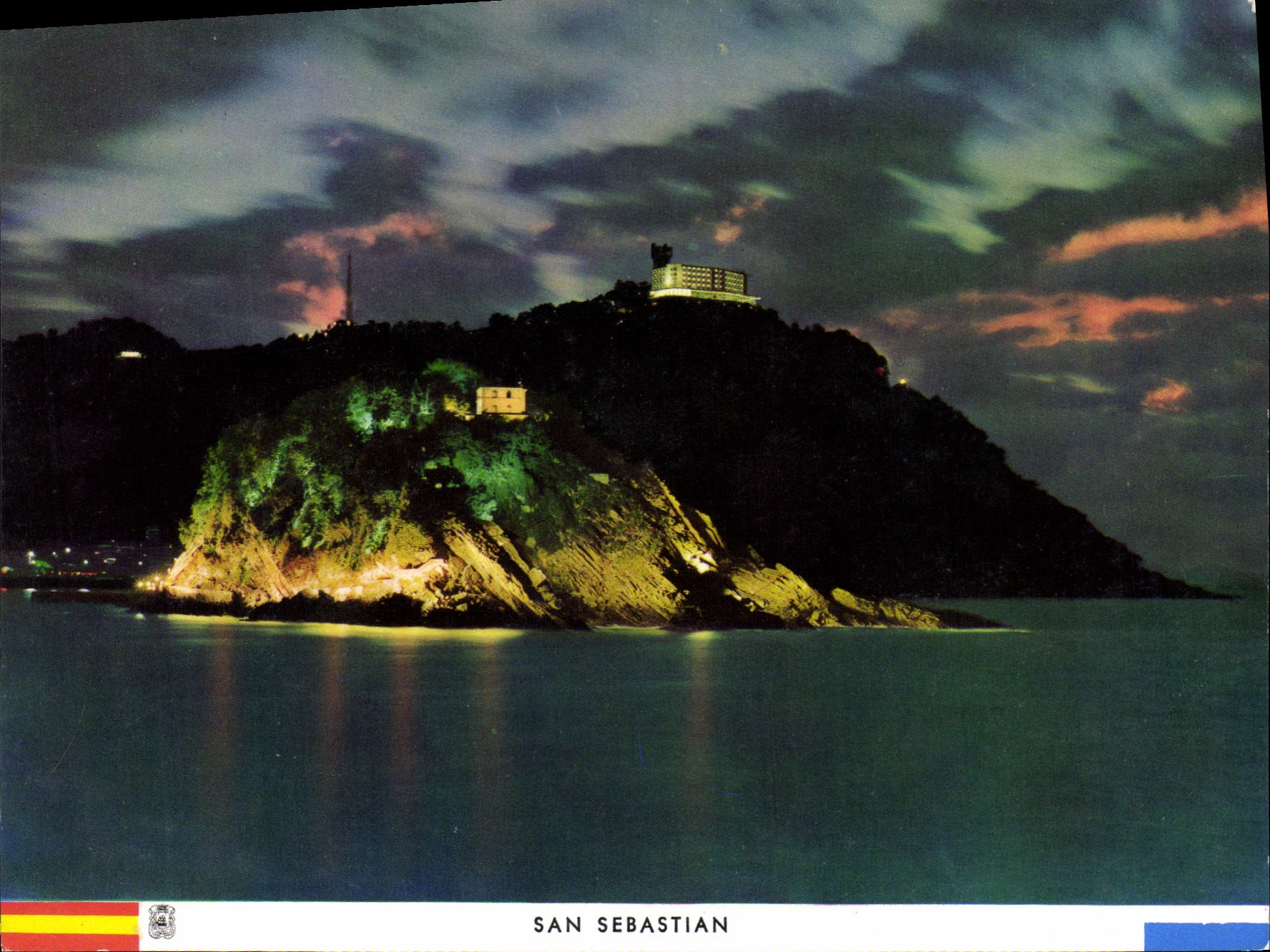 CPM San Sebastian Isla de Santa Clara y Monte Igueldo 