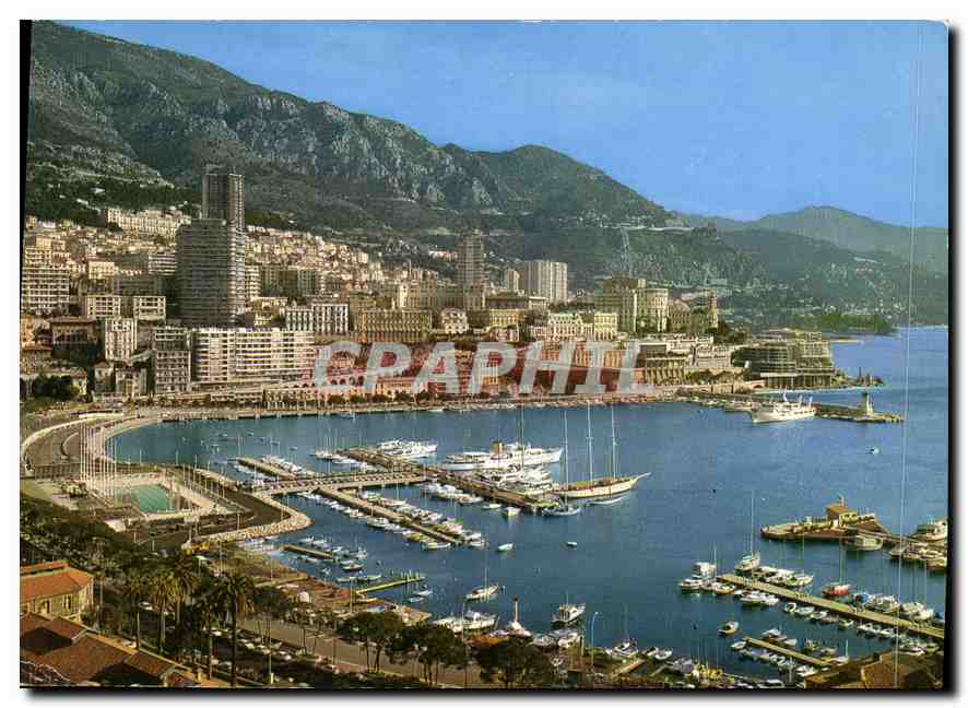 Le Port – La Piscine et Monte-Carlo — Éditions Molipor