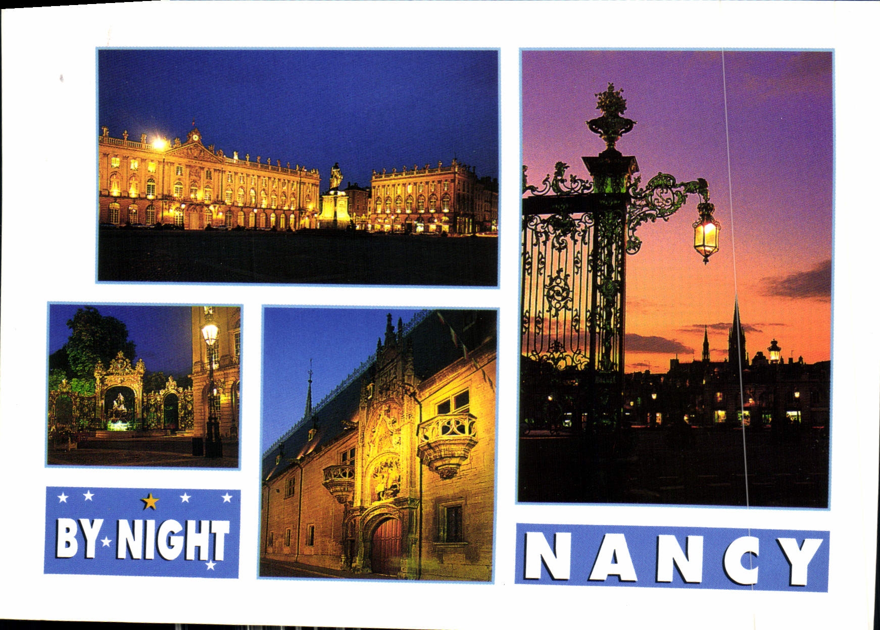 Nancy — By Night — Éditions Combier-Sierputski
