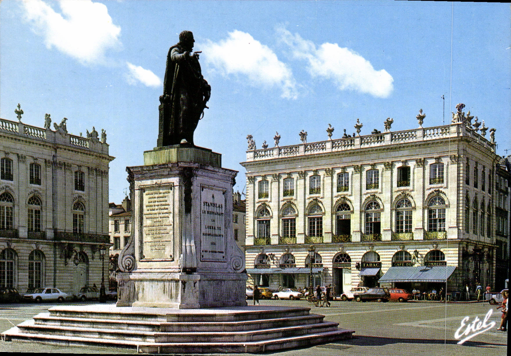 Nancy - Place Stanislas — statue de Stanislas Leszczynski — Éditions Estel