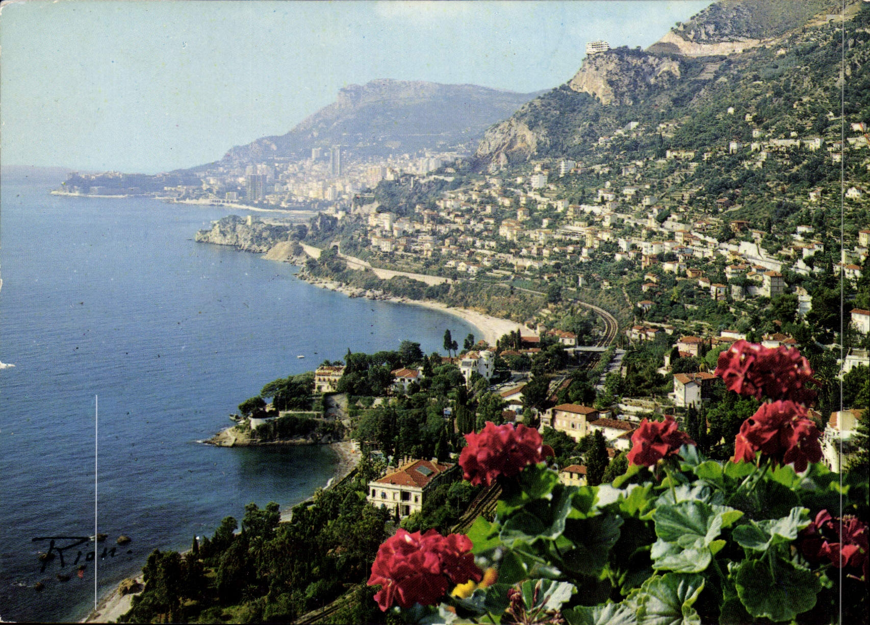 CPM Roquebrune Camp Martin Vue generale sur St Roman 