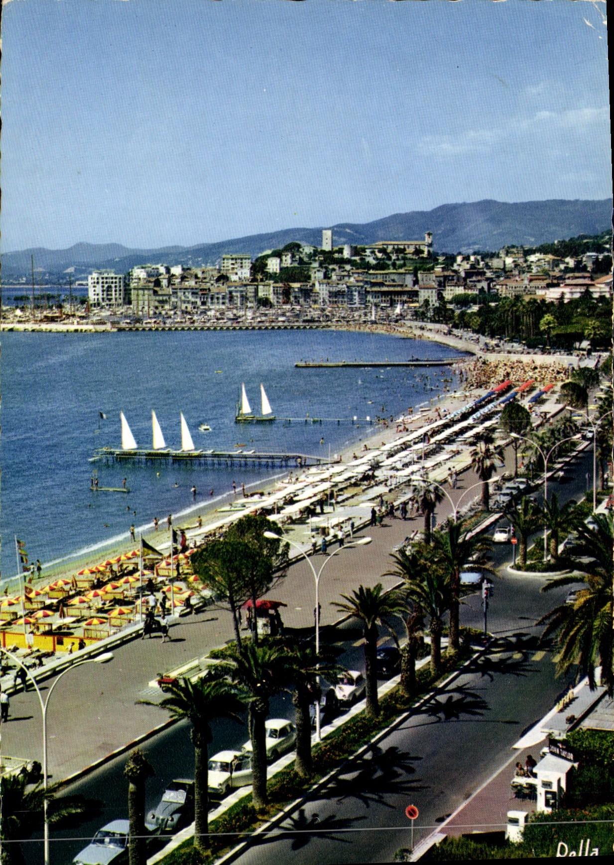 La Côte d'Azur — Cannes (A.M.) — La Promenade de la Croisette et le Suquet — Éditions Nice