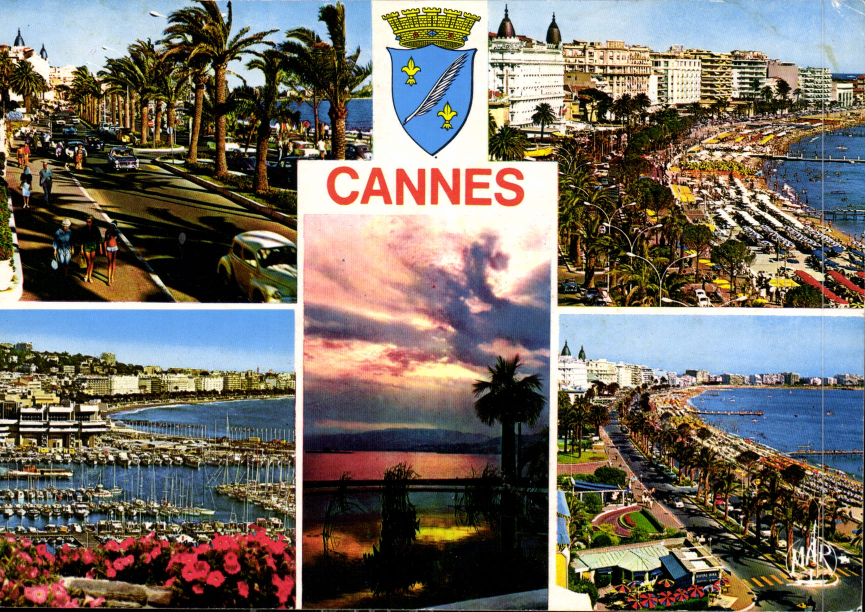 Cannes — vue panoramique et port — éditeur MAR