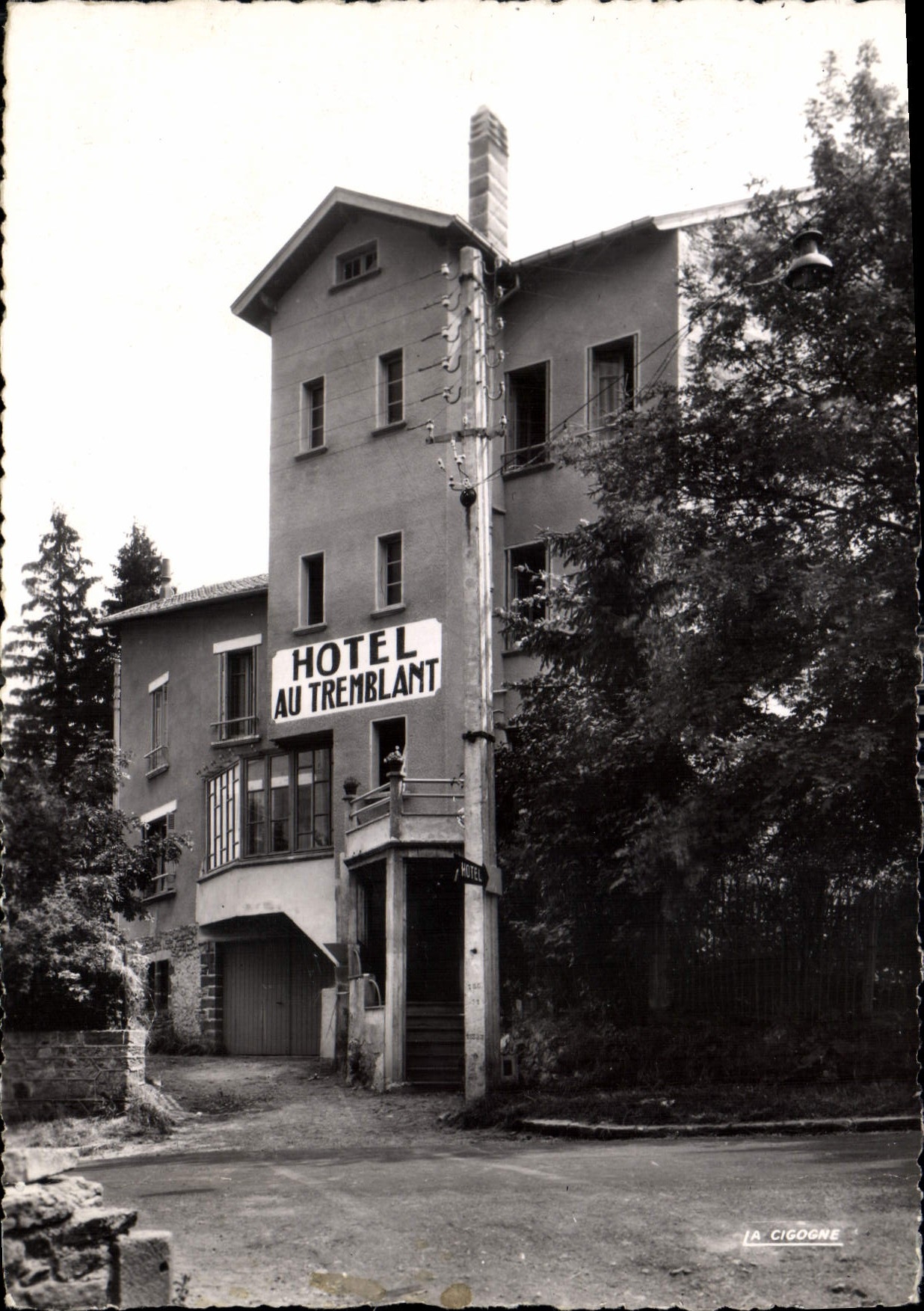 CPM La Chaise Dieu Haute Loire station climatique Hotel au Tremblant