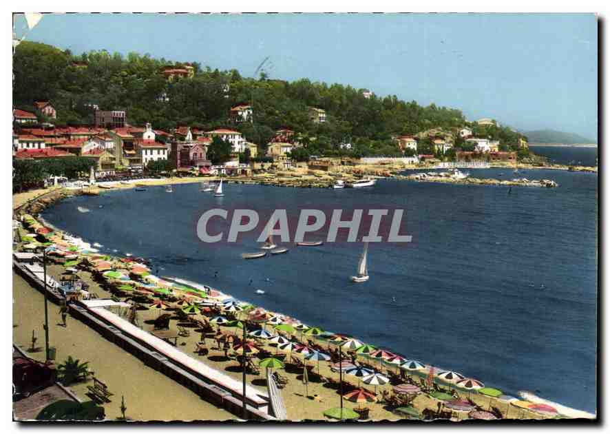 CPM Le Lavandou le port et la plage 