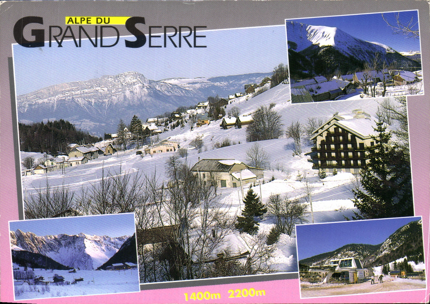 Alpe du Grand Serre — vue panoramique hivernale — Éditions France Isère