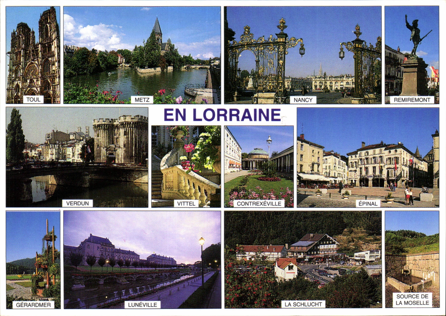 CPM Couleurs et lumiere de France Hautes Vosges Panorama de la Lorraine 