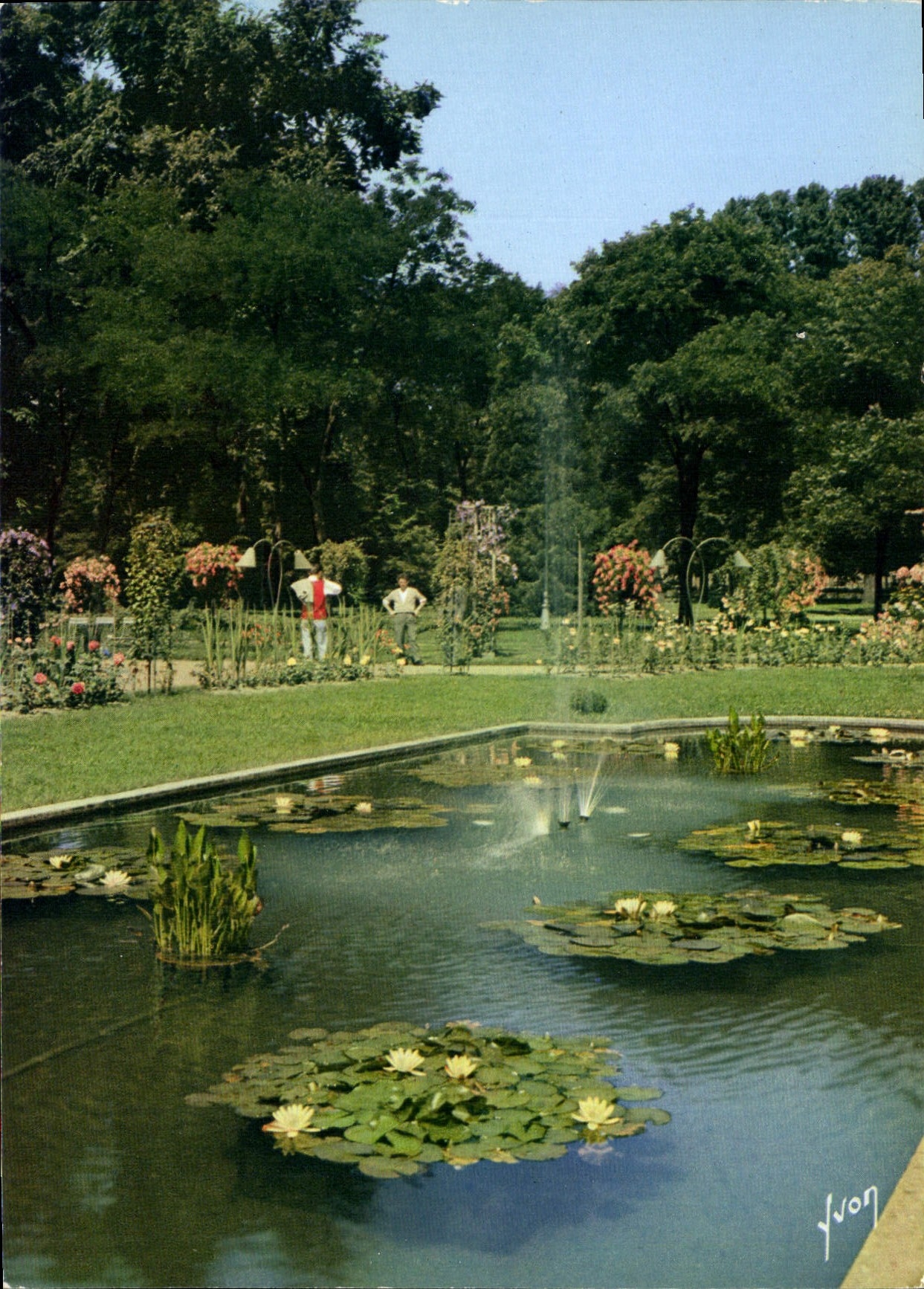 Parc de la Pépinière — Nancy (Meurthe-et-Moselle) — Éditeur YVON
