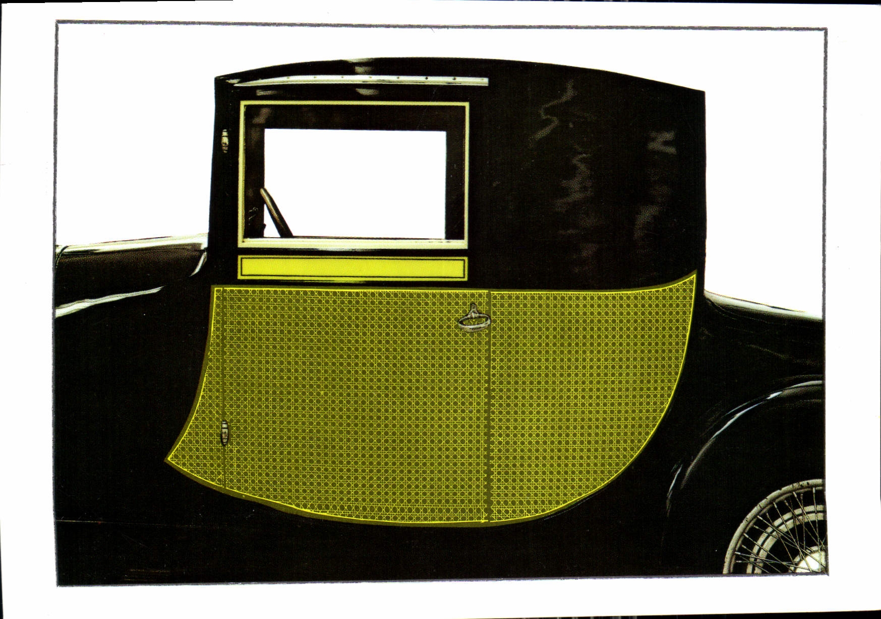 Coupé fiacre type 40 — Éditions de l'Anqueuil 1929 — Musée National de l'Automobile de Mulhouse