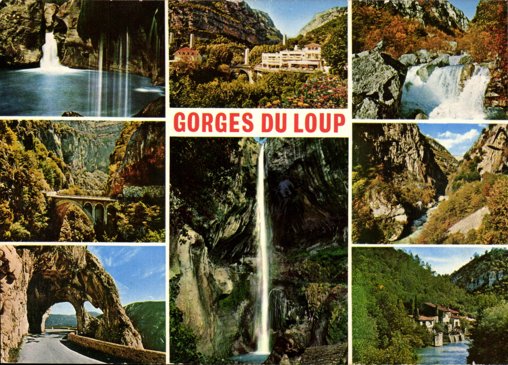 Gorges du Loup — Landschaft und Wasserfälle — Les Editions Gilletta, n° GL 29