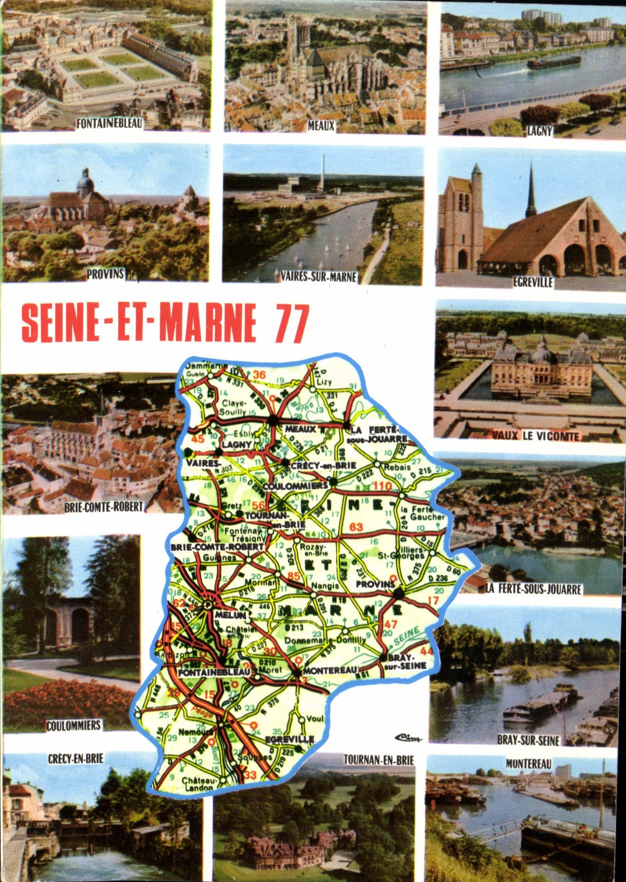 CPM Saint Et Marne Prefecture Melun sous Prefect Meaux Provins Patrie de l'Inven teur du Procede de 