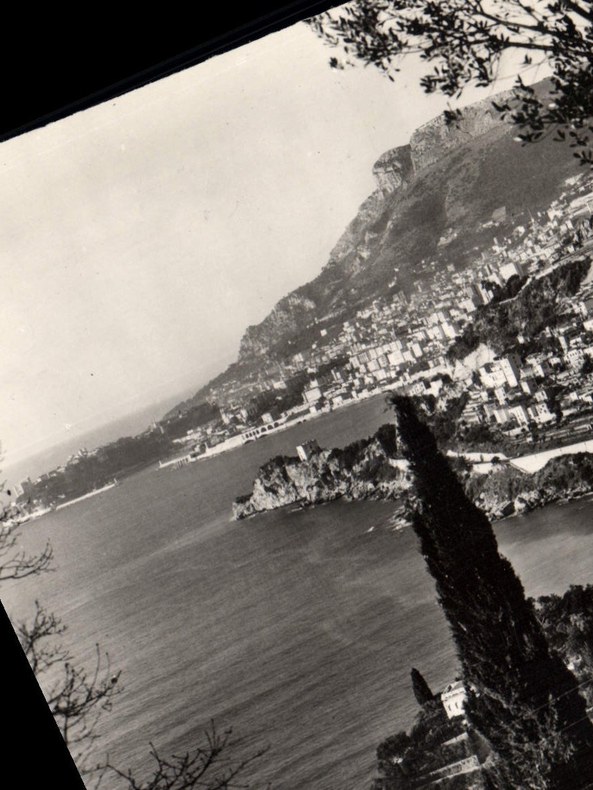 CPM La cote d'Azur Monte Carlo vue de Roquebrune 