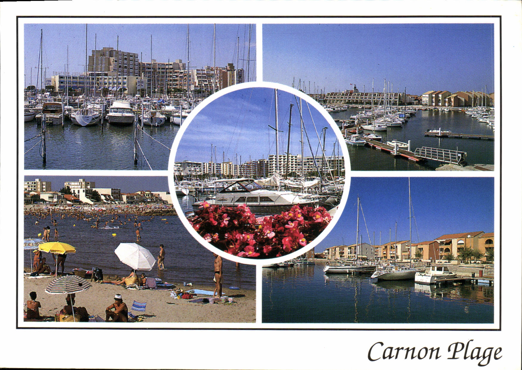 CPM Carnon Plage Herault entre mer et etang regards sur la station baineaire 