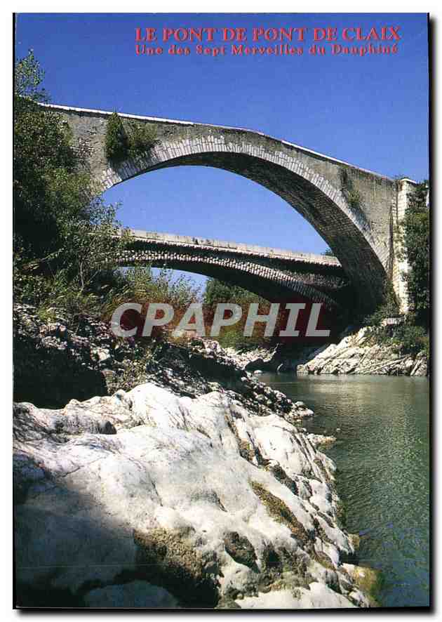 Le Pont de Pont de Claix — Une des Sept Merveilles du Dauphiné — Éditions Flash'Cartes