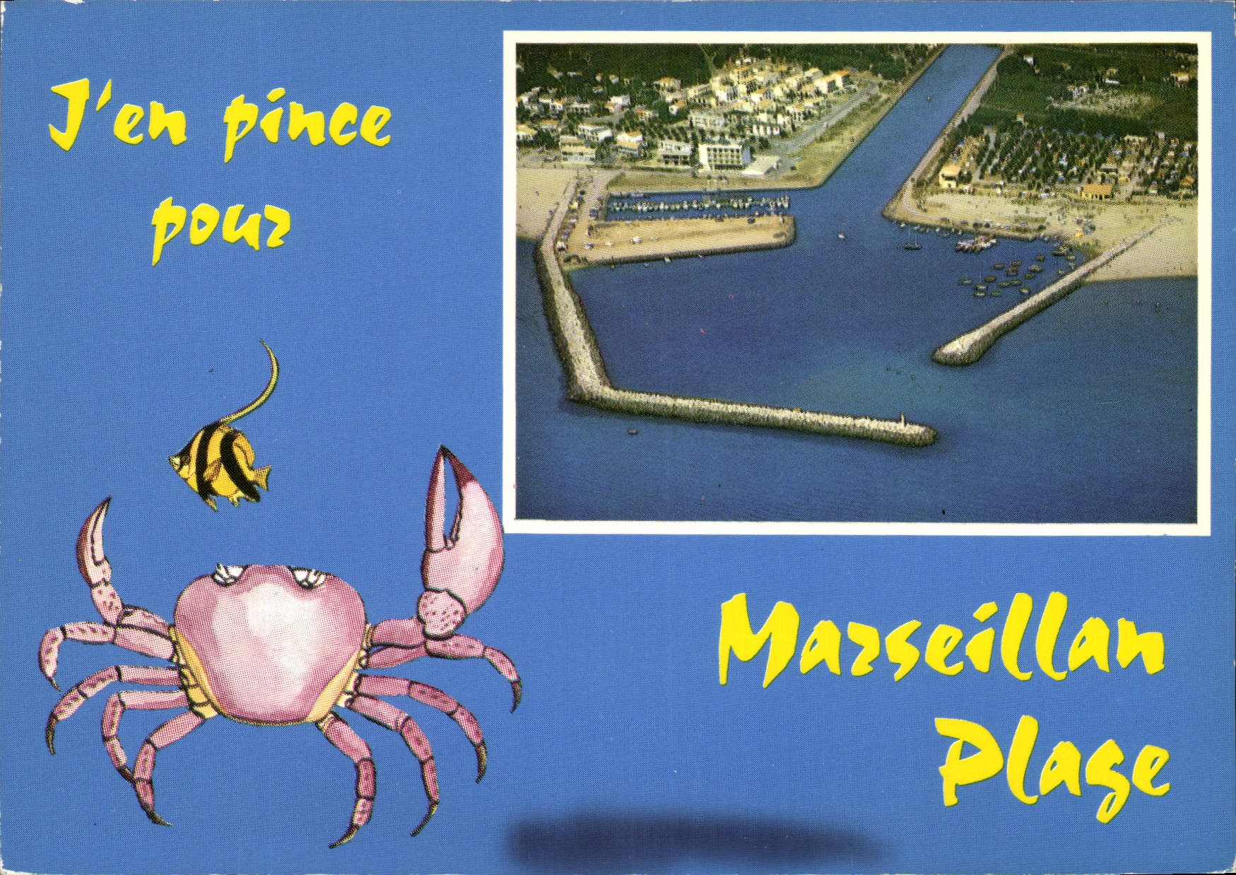 CPM Littoral Languedocien Marseillan plage 