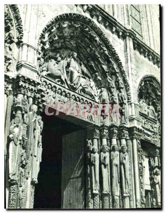 CPM Portail de N d de Chartres Photo Nestgen 