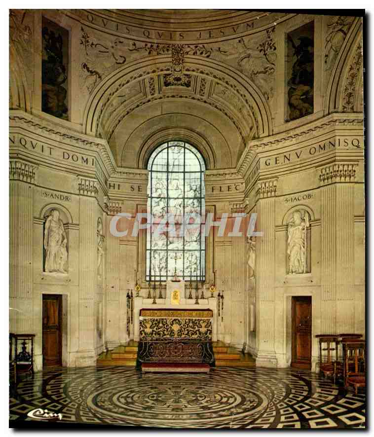 Intérieur de la chapelle du château — Anet (E.-et-L.) — Imprimeur Combier
