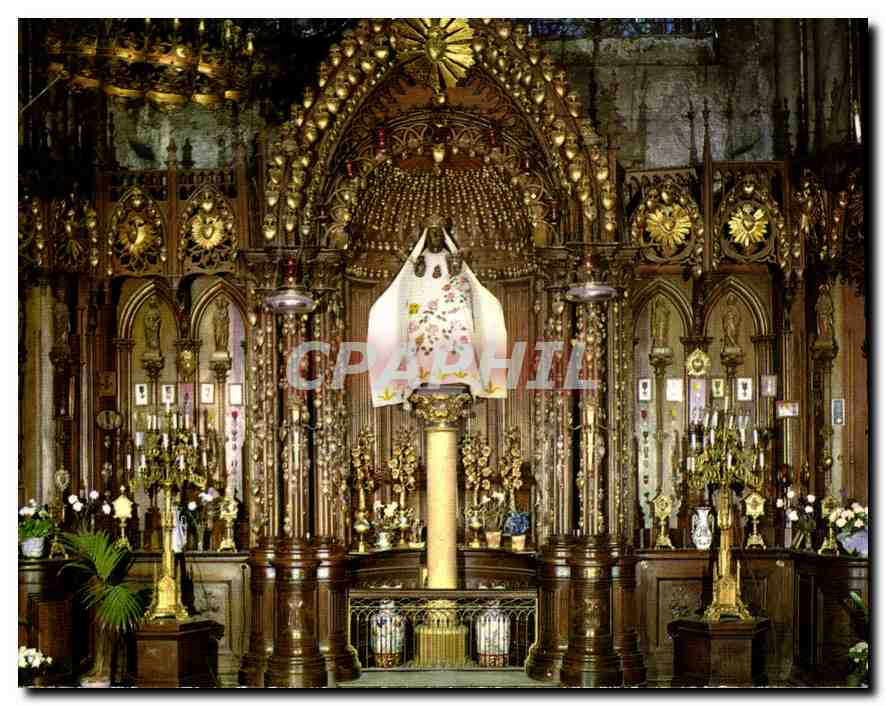 CPM Cathedrale de Chartres la Vierge Noire dite du Pilier 