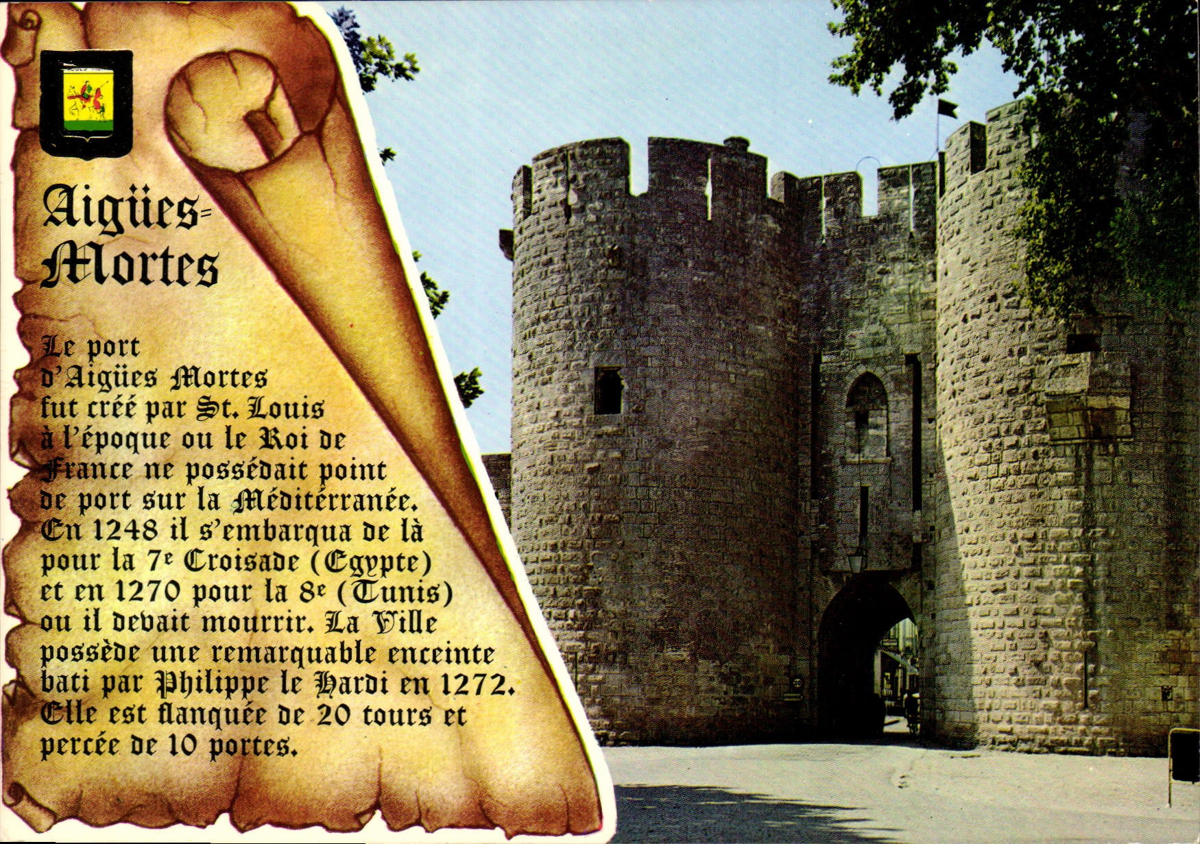 Aigues-Mortes — Porte de la Gardette — Édition Dino Font