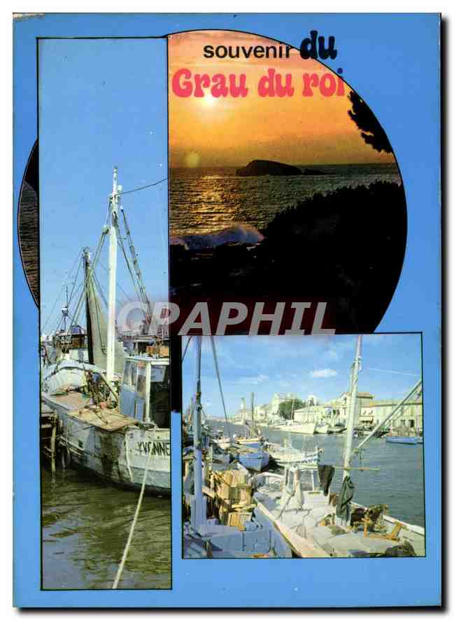 Grau du Roi — Souvenir du Grau du Roi — Éditions S. Aulnais, Perpignan