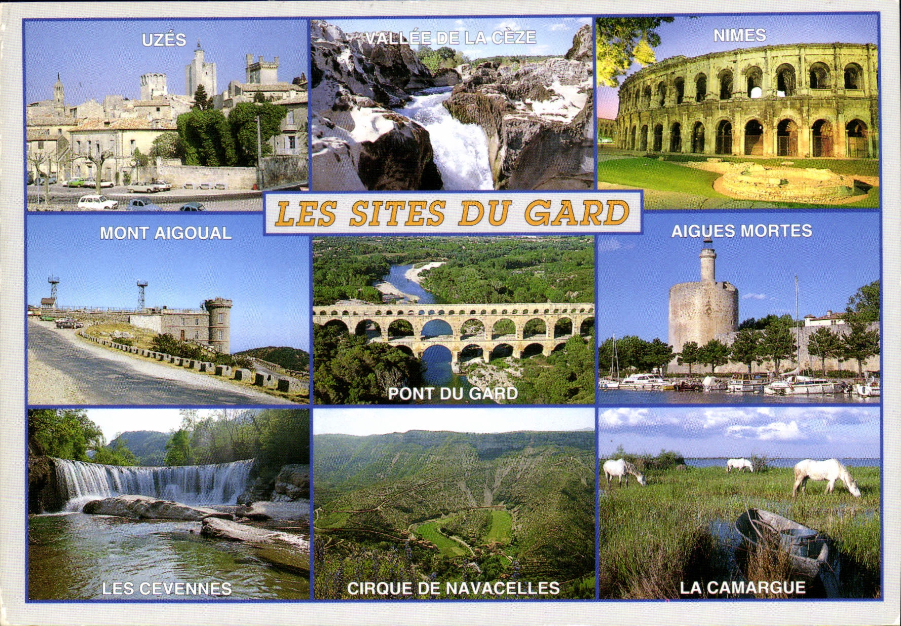 CPM Les Beaux Sites Touristiques du Gard 