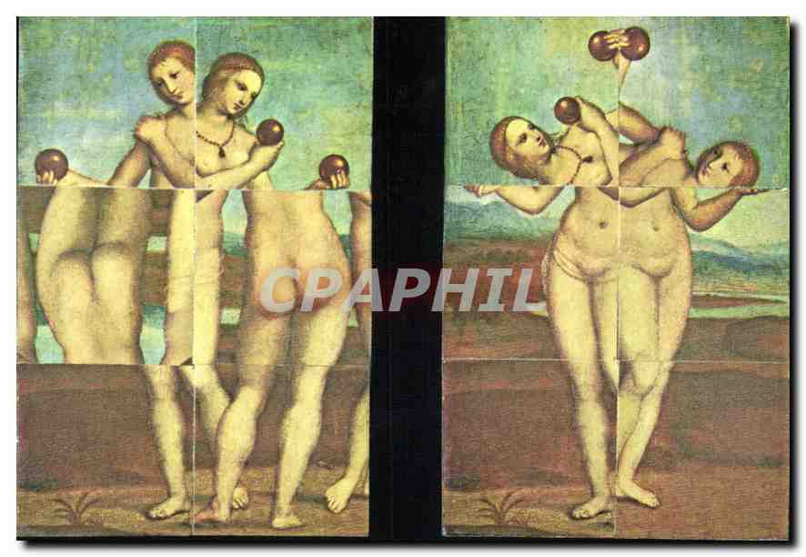 Les Nymphes — reproduction de la peinture de Leonardo da Vinci — Musée de l'Abbaye Sainte-Croix