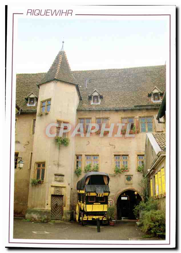 CPM Images d'Alsace Roquewihr Ht Rhin Musee d'Histoire des PTT le Chateau du Duc Wurtemberg 1539 