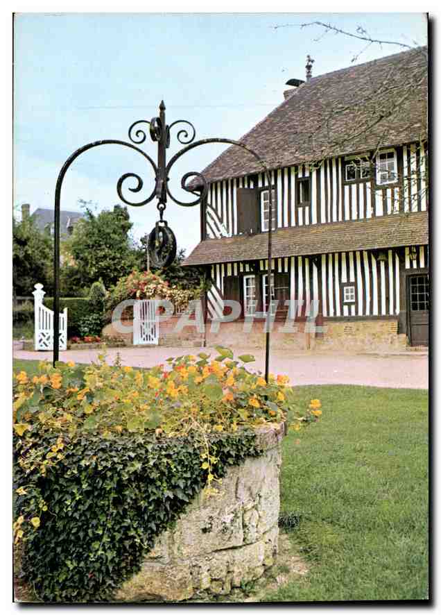 CPM Vieux Puits et Manoir Normande 