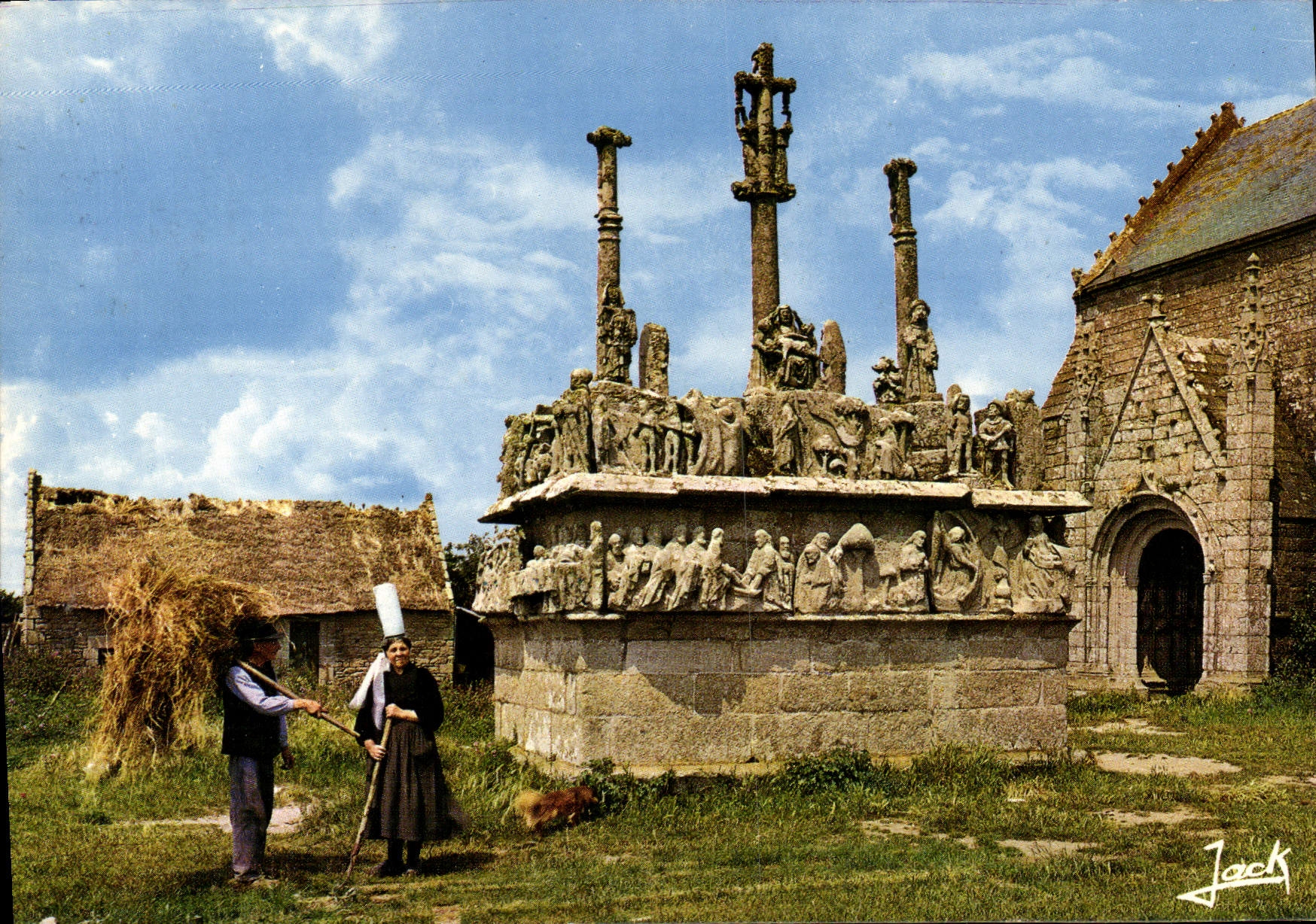 Calvaire de Tronoën — 15e siècle — Éditions Jacks
