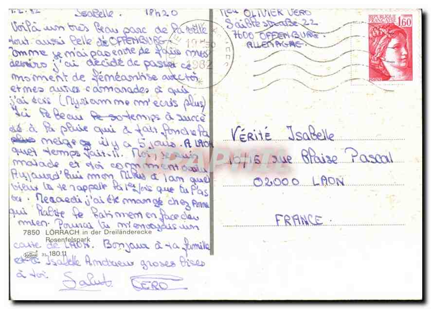 CPM Larrach en der Dreilandereche Rosenfelspark  — Back