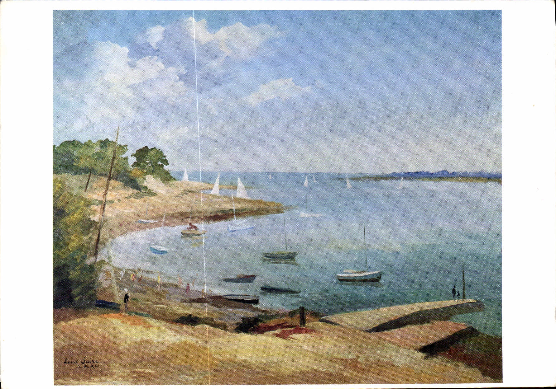 La Couarde-sur-Mer — Painting by Louis Suire — Méliusine Editions La Rochelle, no. 12