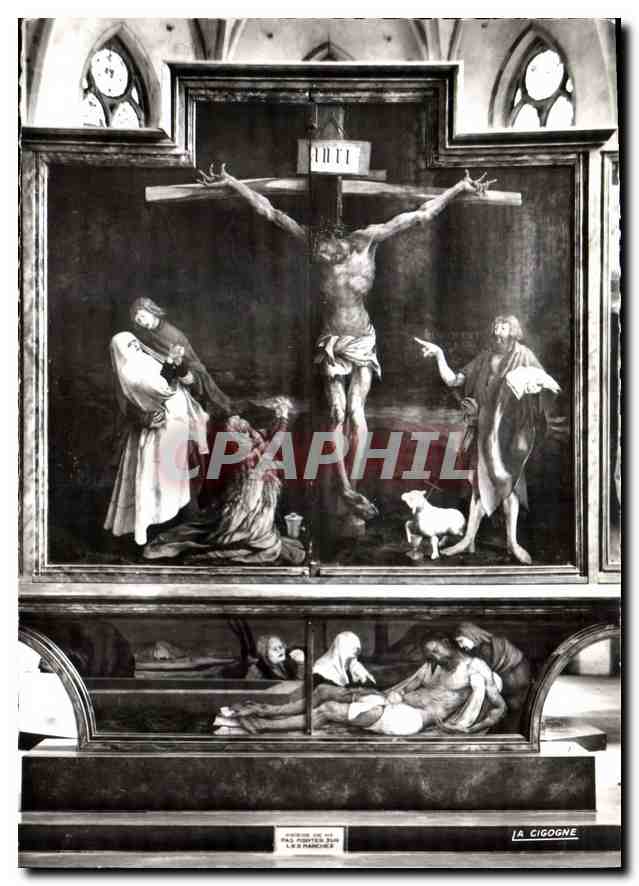 Crucifixion — partie centrale du Rétable d'Issenheim — A. Cigogne