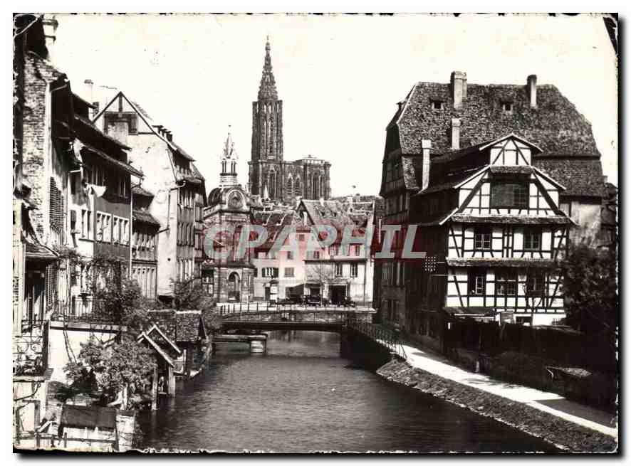 CPM Strasbourg la Petite France et la Cathedrale 