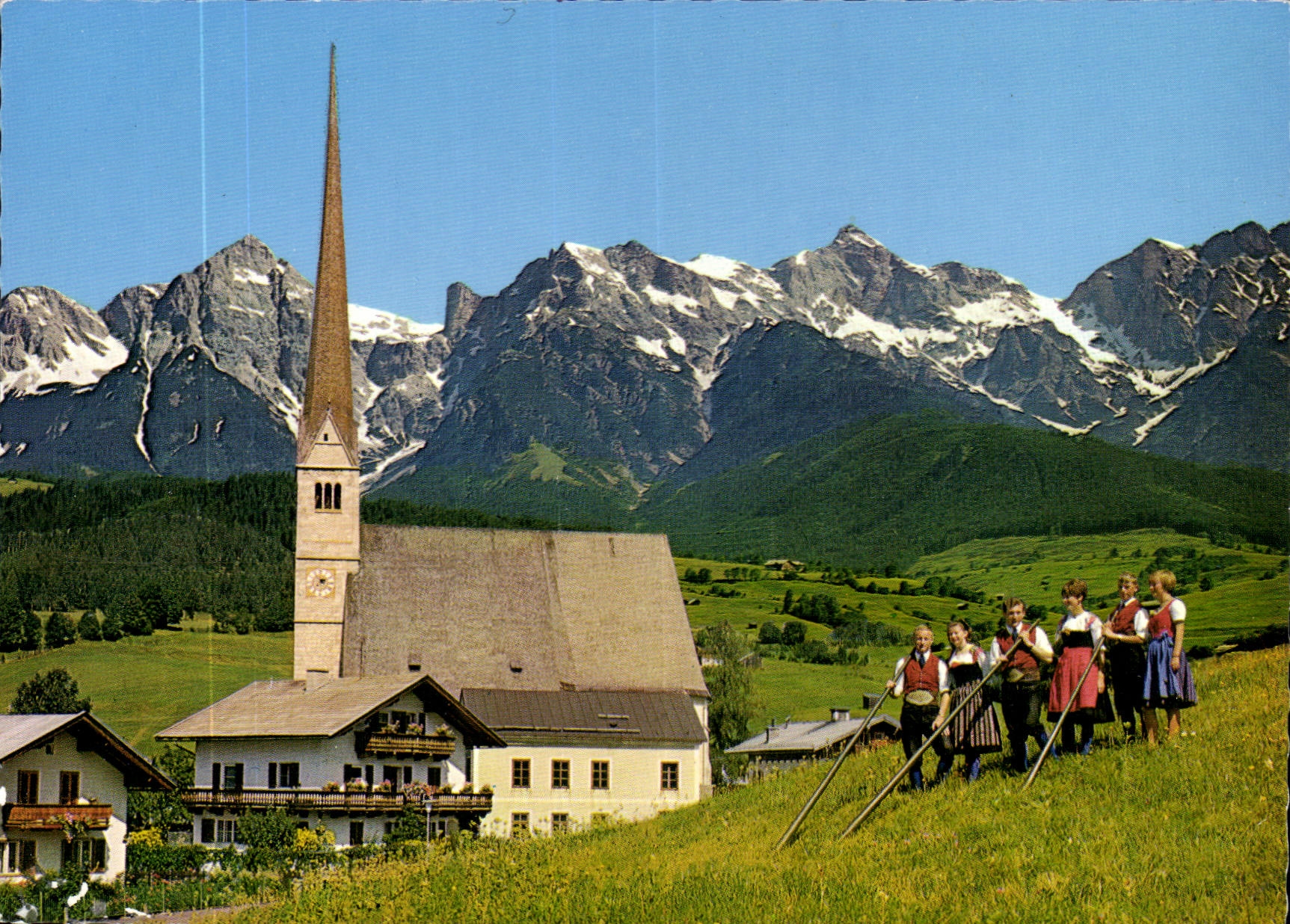 CPM Alphornblaser Maria Alm am Steinetnen Meer 