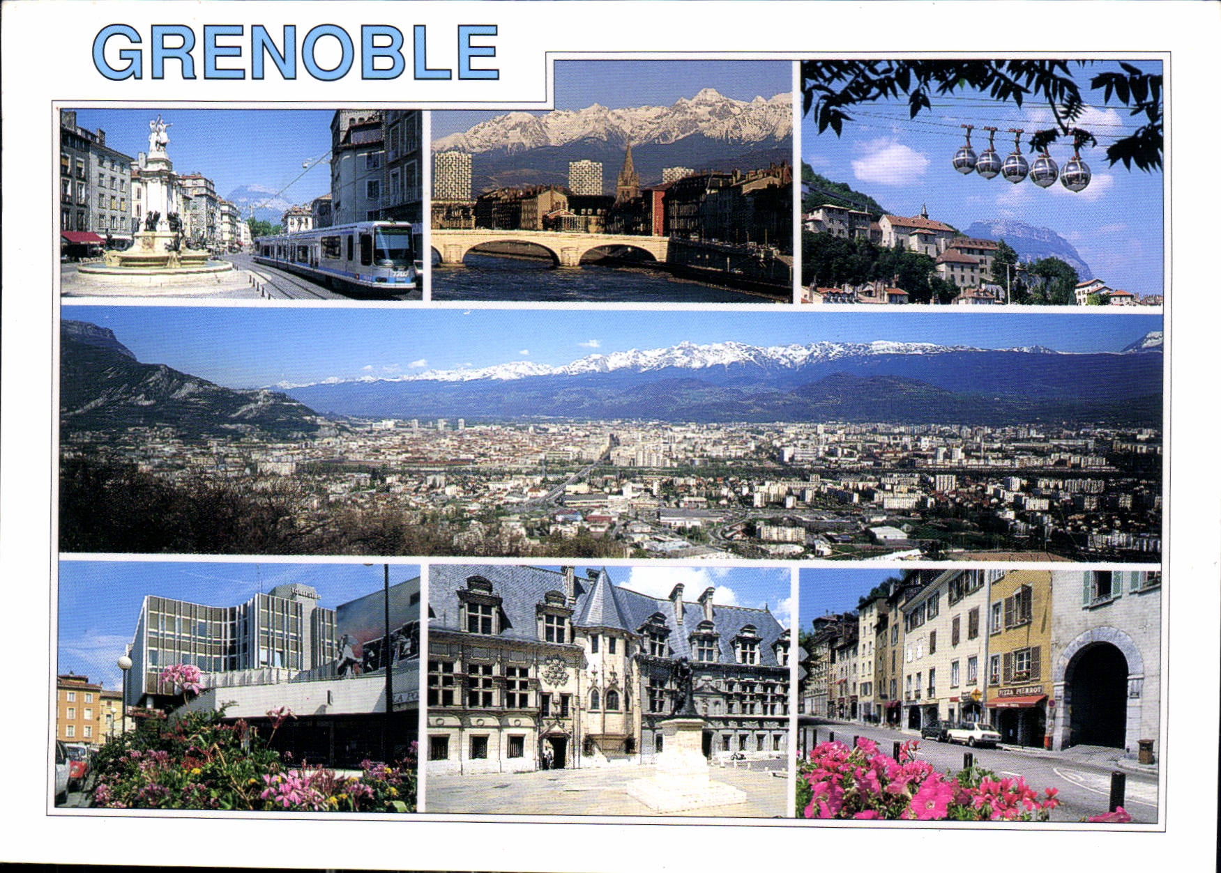 Grenoble — vue panoramique et sites — Office du Tourisme Dauphiné