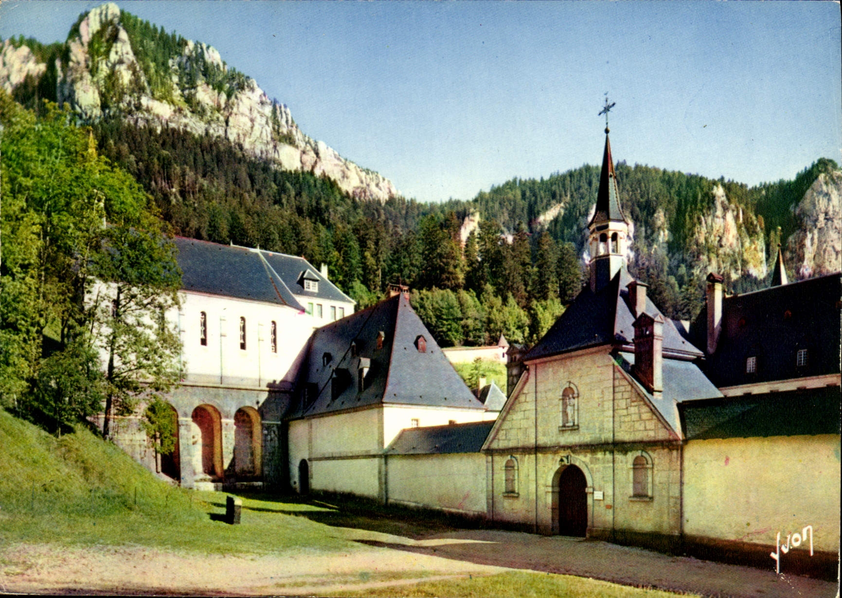 CPM Monastere de la Grande Chartreuse Isere Entree du Monastere 
