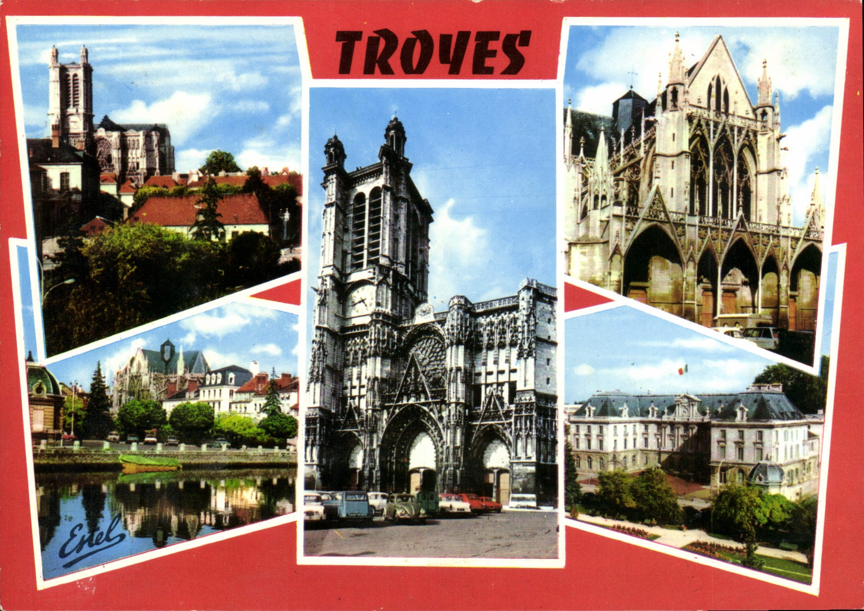 Troyes — Capitale de la Champagne — Éditeur Estel, n° H.10.316-W